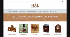 Desktop Screenshot of halwoodworking.com